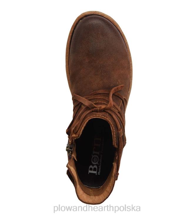 Plow & Hearth Botki Born Tarkiln – granatowe – 8 02XR63045 sezonowe i prezenty