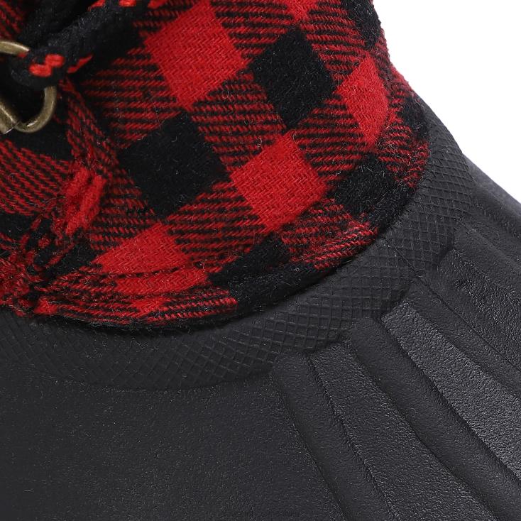 Plow & Hearth Botki damskie brielle lamo - woskowany kasztan - rozmiar 5 02XR63040 sezonowe i prezenty