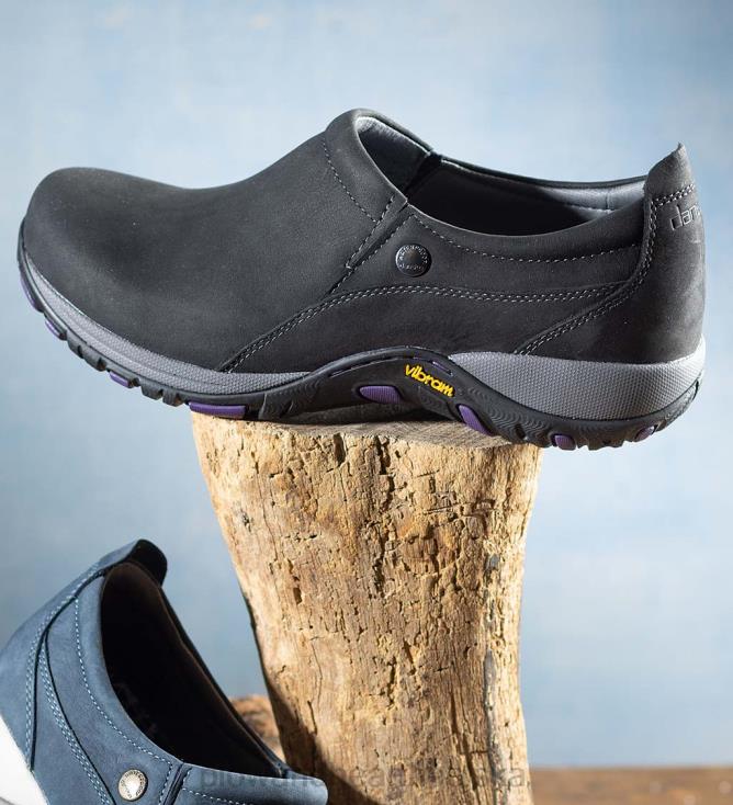 Plow & Hearth Wodoodporne chodaki dansko patti - czarne - 40 (9-10) 02XR63038 sezonowe i prezenty