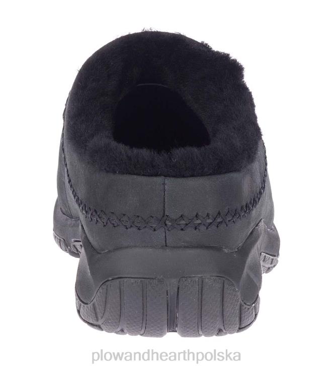 Plow & Hearth Wsuwane buty skórzane Merrell Encore Ice 4 – czarne – rozmiar 11 02XR63037 sezonowe i prezenty