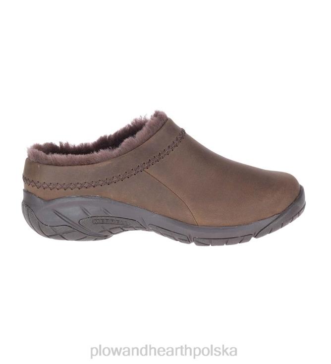 Plow & Hearth Wsuwane buty skórzane Merrell Encore Ice 4 – czarne – rozmiar 11 02XR63037 sezonowe i prezenty