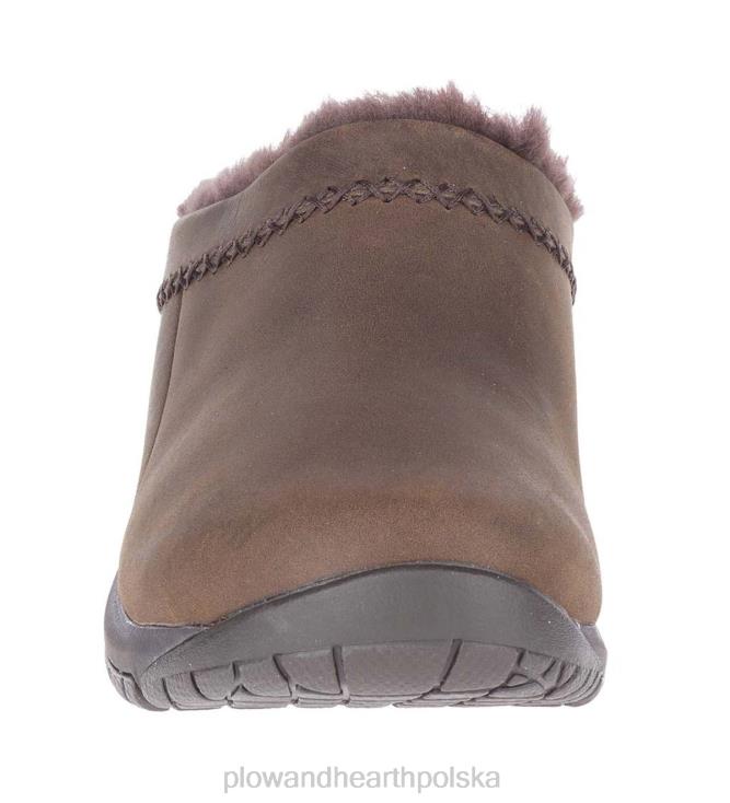 Plow & Hearth Wsuwane buty skórzane Merrell Encore Ice 4 – czarne – rozmiar 11 02XR63037 sezonowe i prezenty