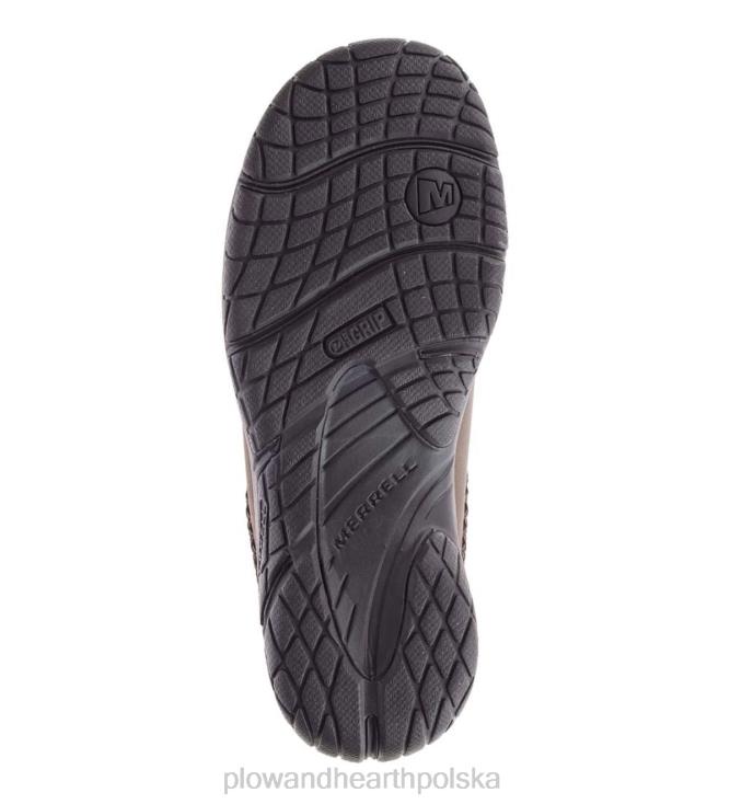 Plow & Hearth Wsuwane buty skórzane Merrell Encore Ice 4 – czarne – rozmiar 11 02XR63037 sezonowe i prezenty