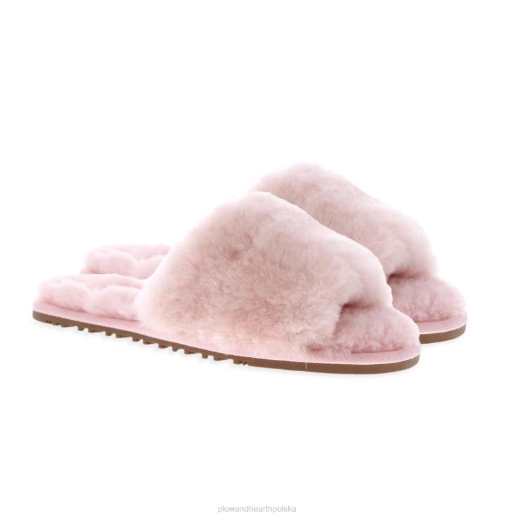 Plow & Hearth klapek damski lamo naomi z owczej skóry - kremowy - m.in 02XR63057 sezonowe i prezenty