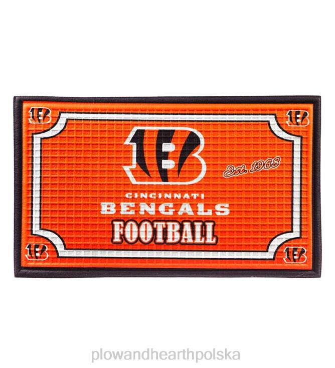 Plow & Hearth Tłoczona wycieraczka do użytku wewnątrz/na zewnątrz nfl Team Pride - Houston Texans 02XR63091 sezonowe i prezenty