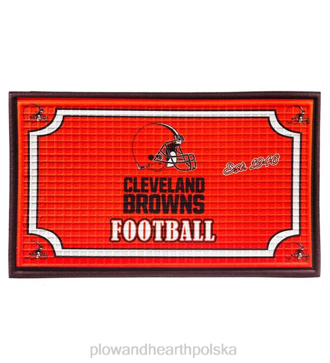 Plow & Hearth Tłoczona wycieraczka do użytku wewnątrz/na zewnątrz nfl Team Pride - Houston Texans 02XR63091 sezonowe i prezenty