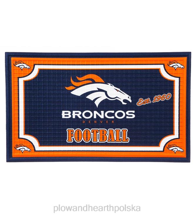 Plow & Hearth Tłoczona wycieraczka do użytku wewnątrz/na zewnątrz nfl Team Pride - Houston Texans 02XR63091 sezonowe i prezenty