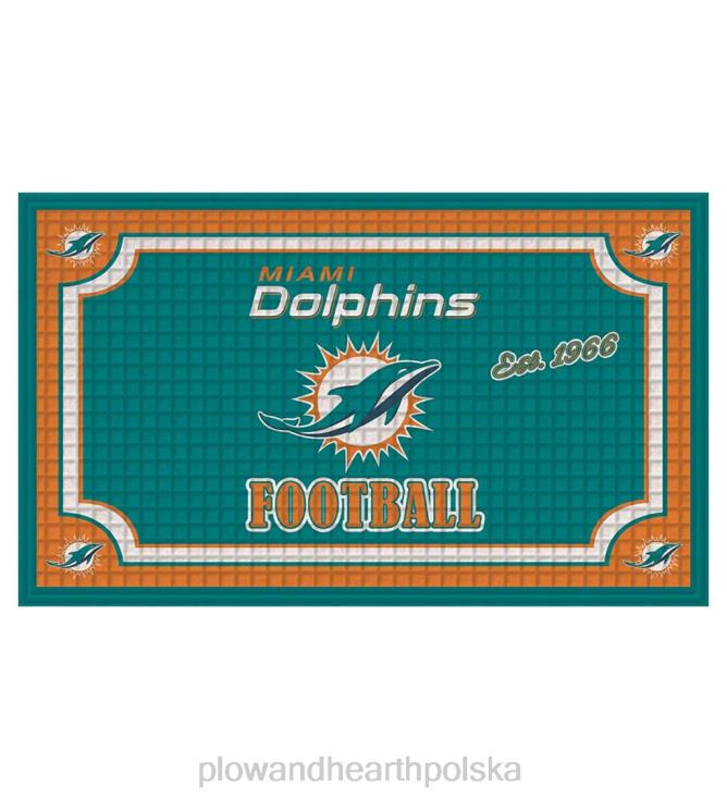 Plow & Hearth Tłoczona wycieraczka do użytku wewnątrz/na zewnątrz nfl Team Pride - Houston Texans 02XR63091 sezonowe i prezenty