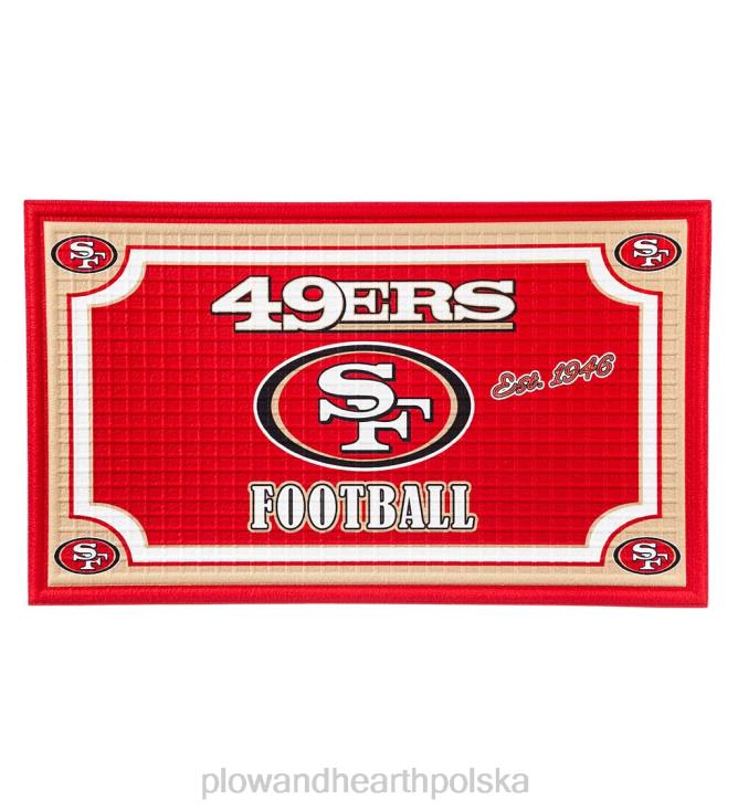 Plow & Hearth Tłoczona wycieraczka do użytku wewnątrz/na zewnątrz nfl Team Pride - Houston Texans 02XR63091 sezonowe i prezenty