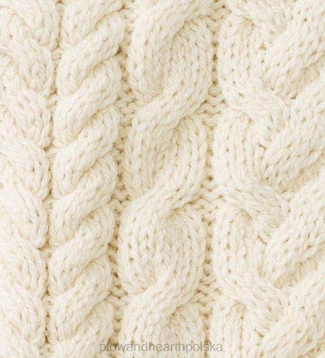 Plow & Hearth sweter męski z irlandzkiej wełny merynosów - zielony - s (41-43) 02XR63089 sezonowe i prezenty