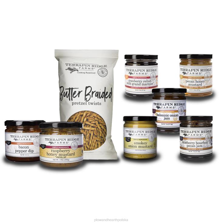 Plow & Hearth Próbnik celebracji wędlin wyprodukowany w USA 02XR63035 sezonowe i prezenty